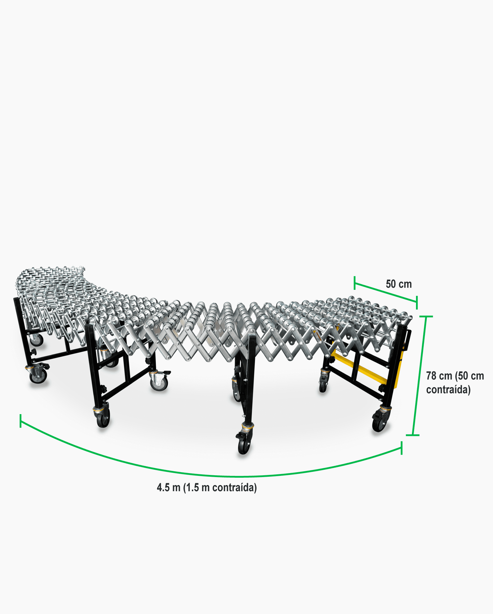 2. Banda Transportadora Flexible Extendible 50F1545 - Medidas .png
